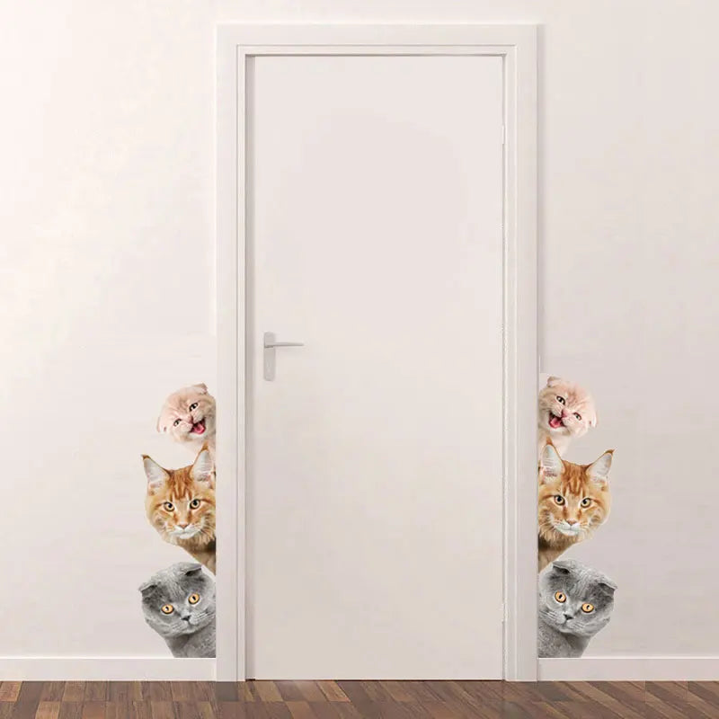 3D Pet Wall Stickers - Dogs & Cats