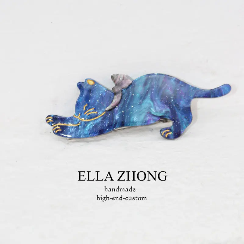 Cat Hair Clips - Alligator Hairpins for Women