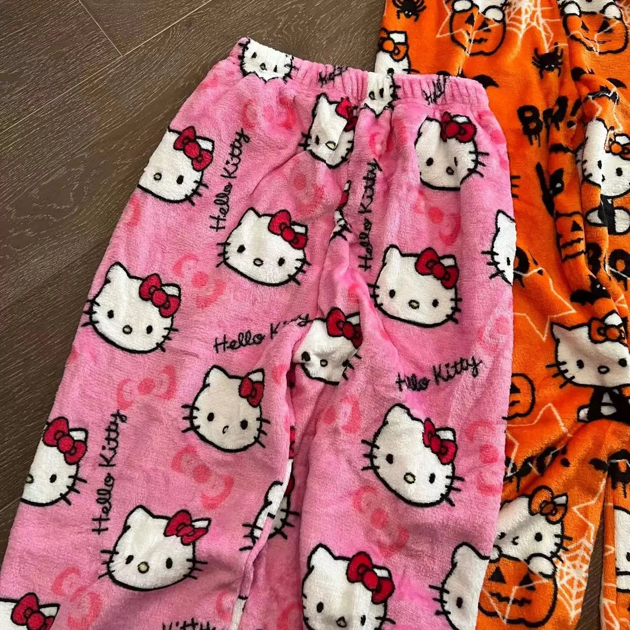 Hello Kitty Fleece Pajama Pants - Soft Trousers