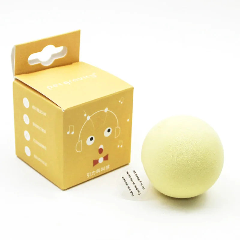 Smart Interactive Cat Ball - Touch Activated Squeaky Catnip Toy