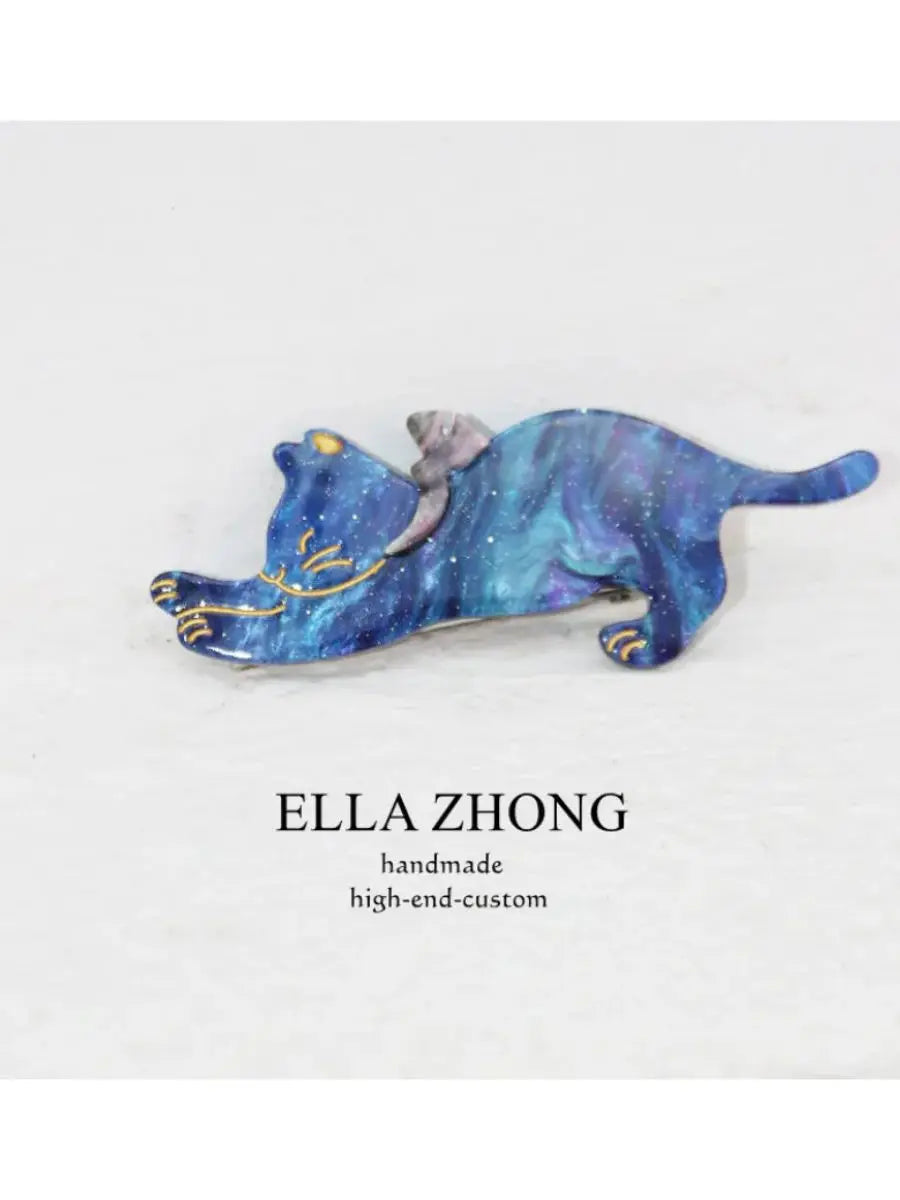 Cat Hair Clips - Alligator Hairpins for Women