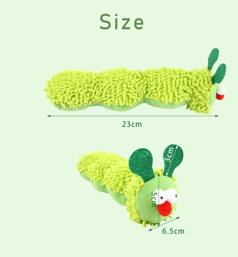 Cat Chew Caterpillar Catnip Molar Toy