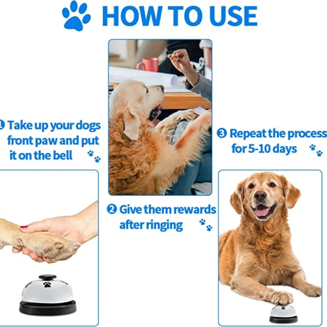 Pet Training Bell - Teach Your Dog to Ring for Attention