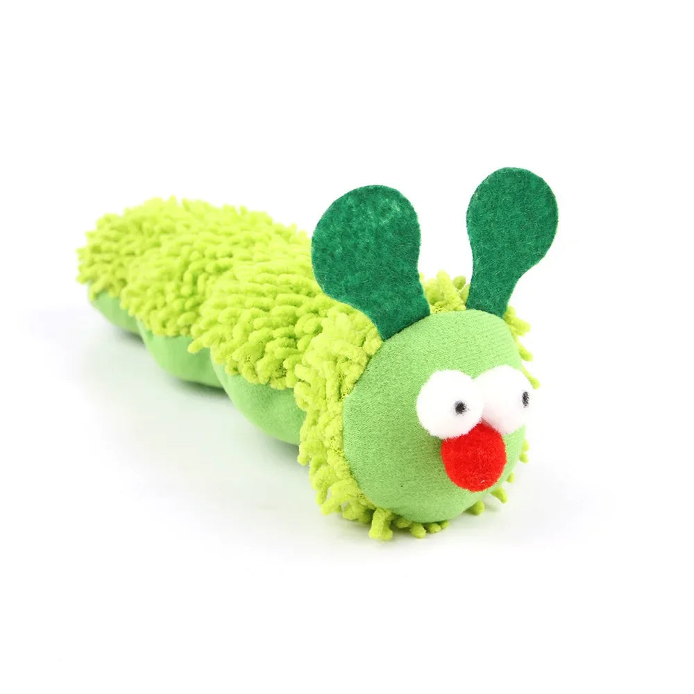 Cat Chew Caterpillar Catnip Molar Toy