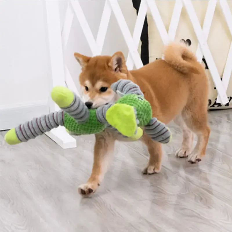 Indestructible Large Dog Squeaky Toy - Dental Chew & Training