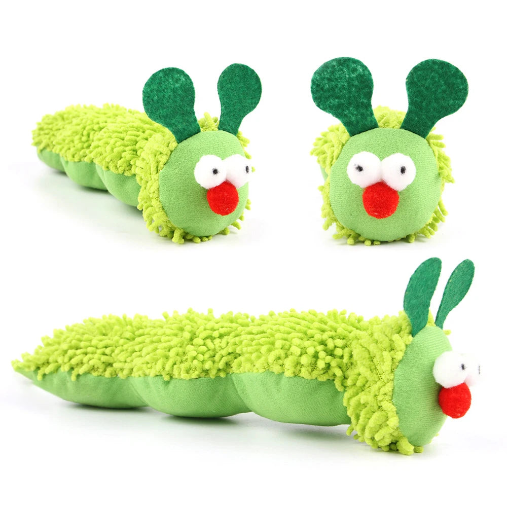 Cat Chew Caterpillar Catnip Molar Toy