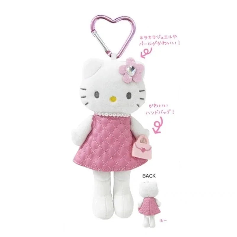Cute Angel Cat Keychain - Kawaii Bag Charm