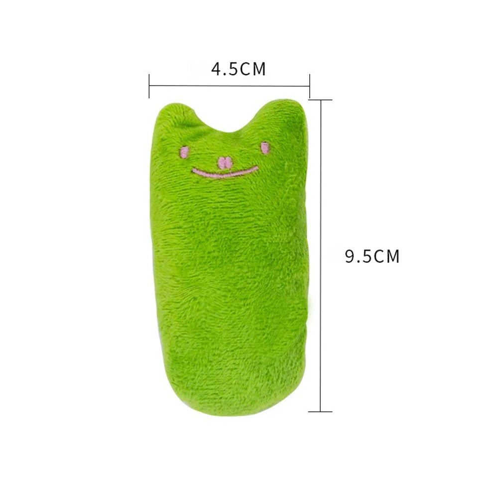 Interactive Catnip Plush Toy - Dental Health & Entertainment for Cats
