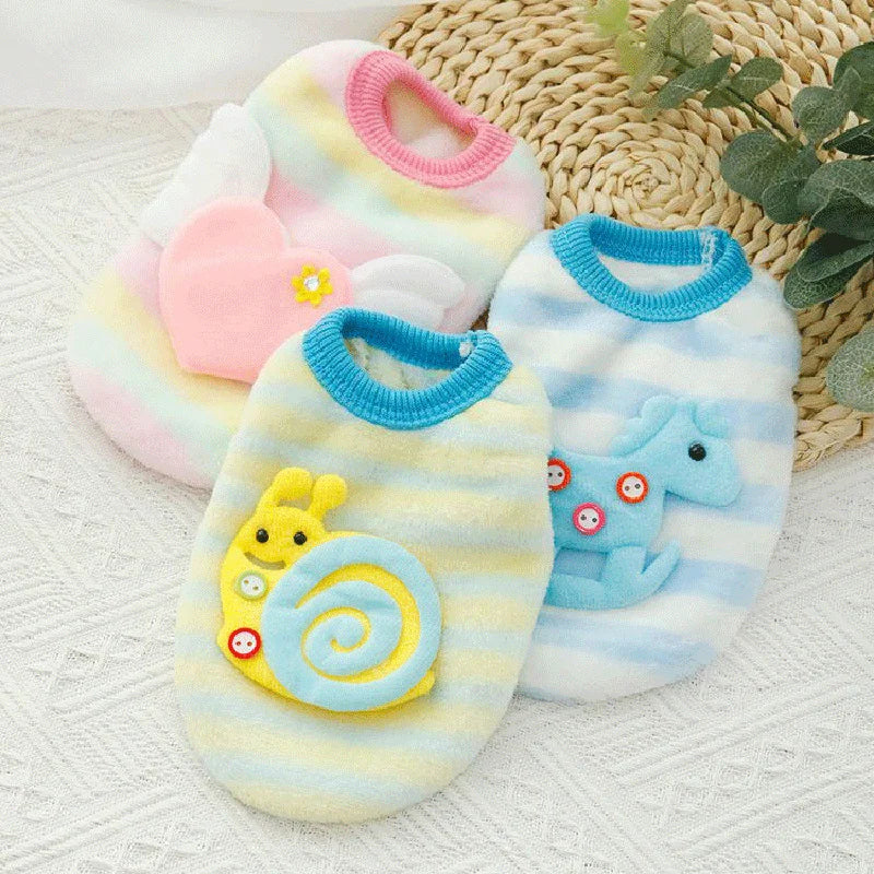 Cute Print Teacup Dog Sweater