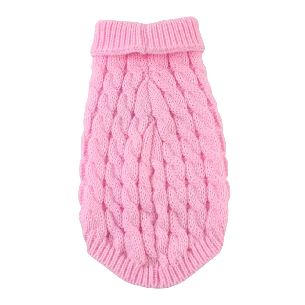 Classic Dog Sweater - Winter Pullover for Small Dogs & Puppies