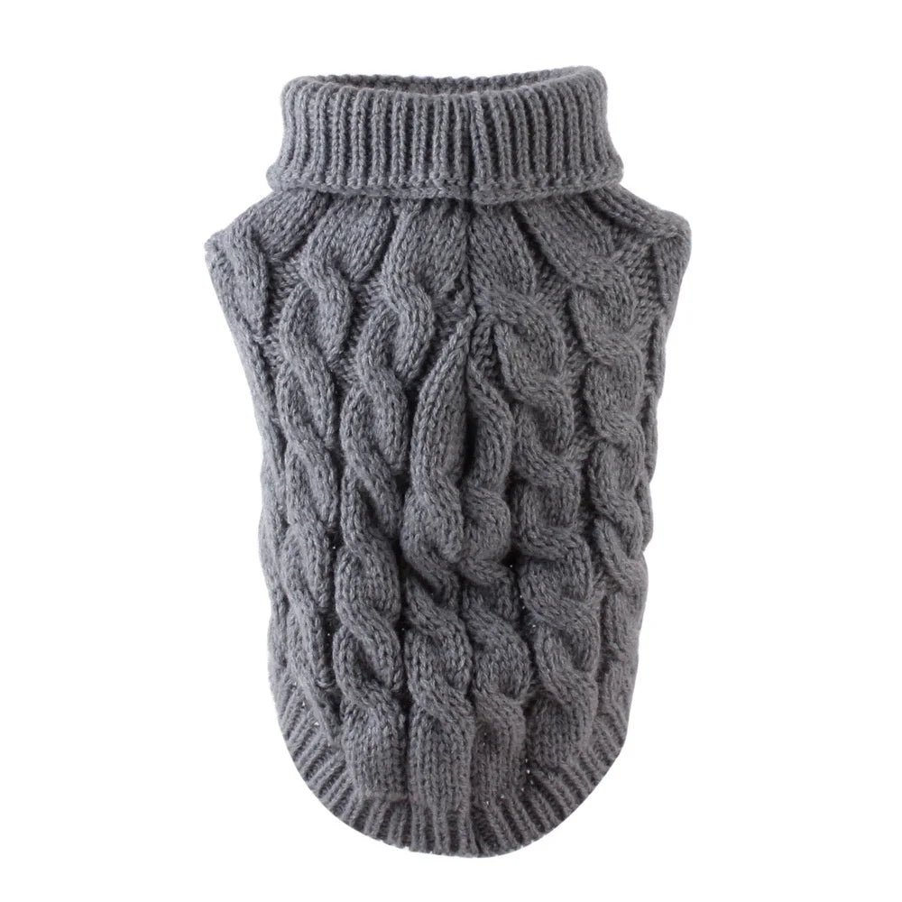 Classic Dog Sweater - Winter Pullover for Small Dogs & Puppies