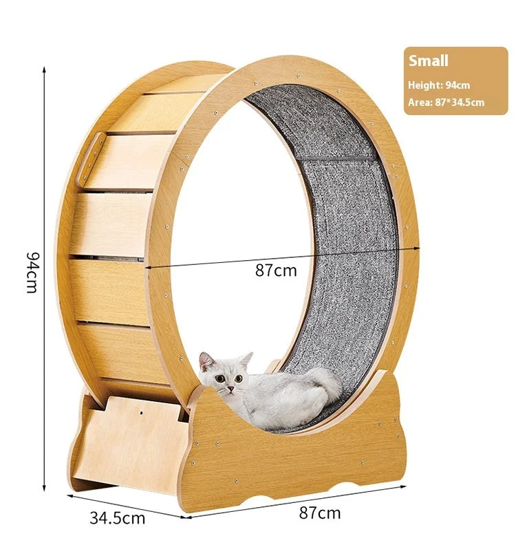 Wooden Cat Exercise Treadmill - Pre-Order Special