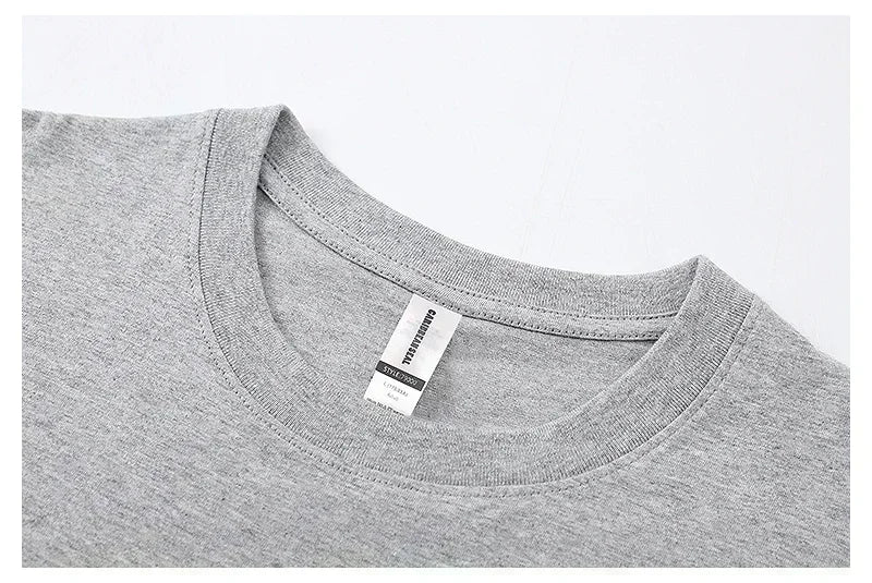 Cat Portrait Print Cotton T-Shirt - Unisex