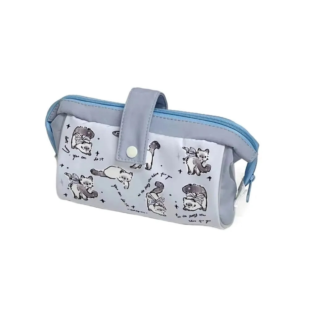 Cartoon Dog Pencil Case - Large Capacity