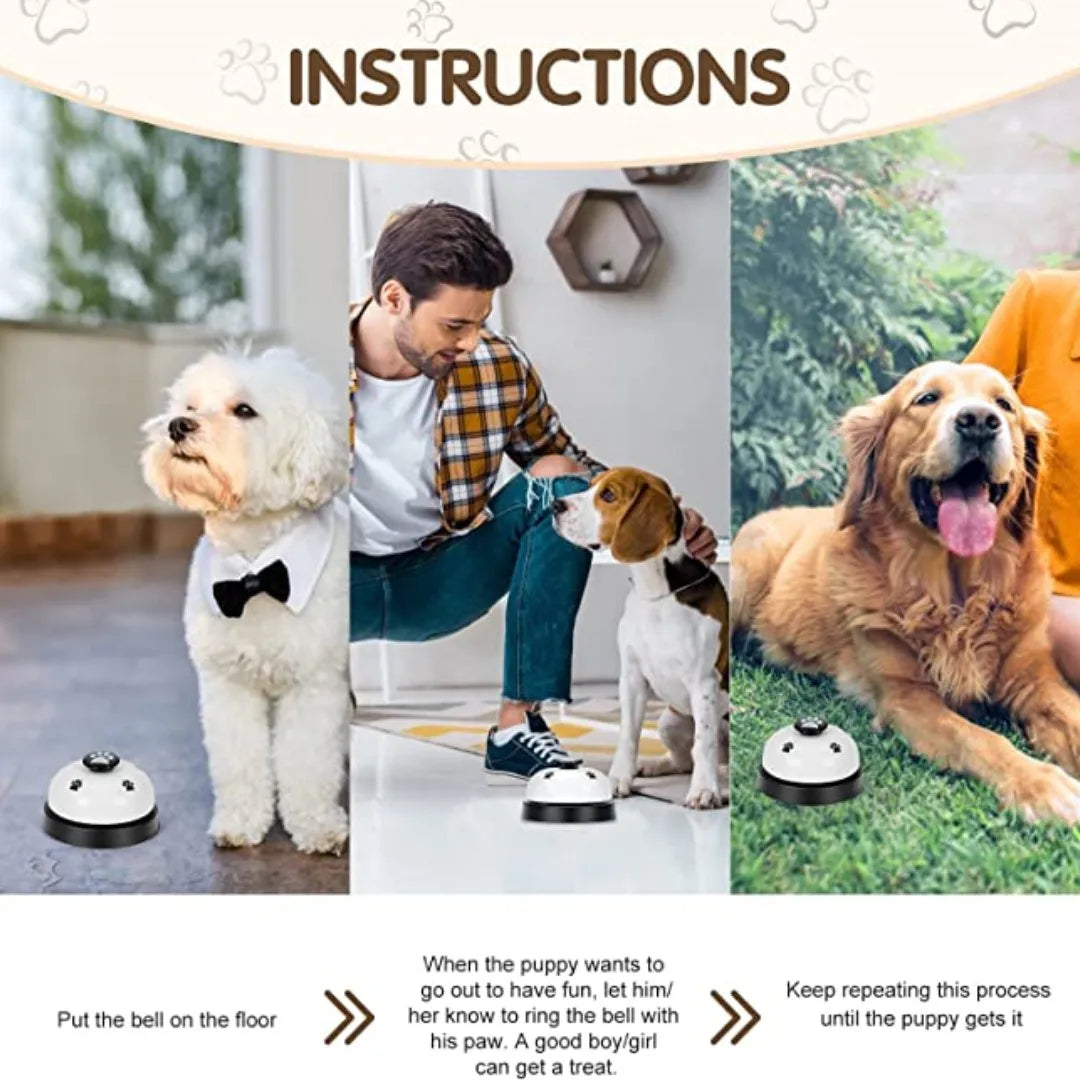 Pet Training Bell - Teach Your Dog to Ring for Attention