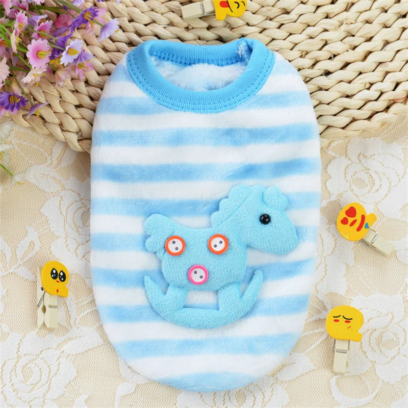 Cute Print Teacup Dog Sweater