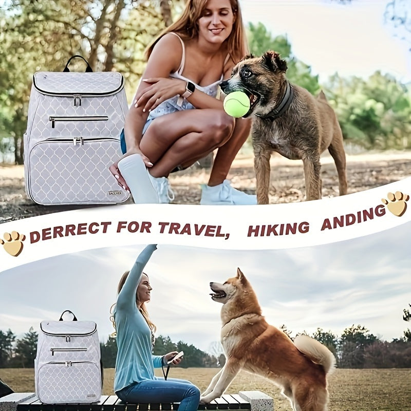 Dog Travel Backpack - Airline Approved with Bowls & Food Baskets