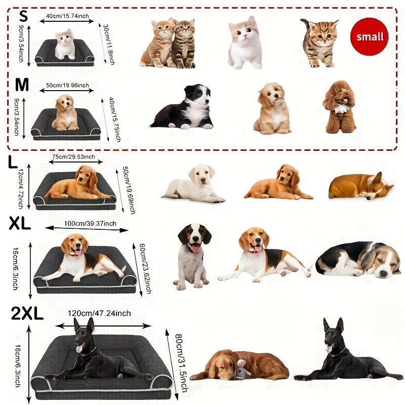 Dog Sofa Bed - Thickened Warm Pet Mat