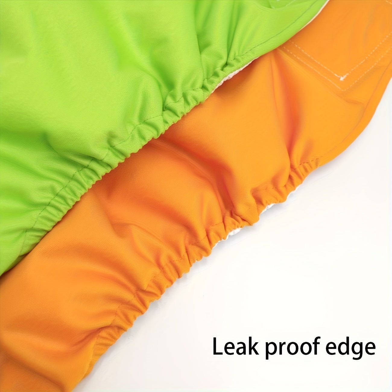 6-Pack Washable Male Dog Belly Bands - Leak-Proof Diapers